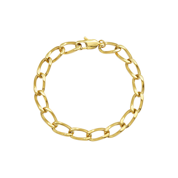 Geometric Chunky Chain Bracelet