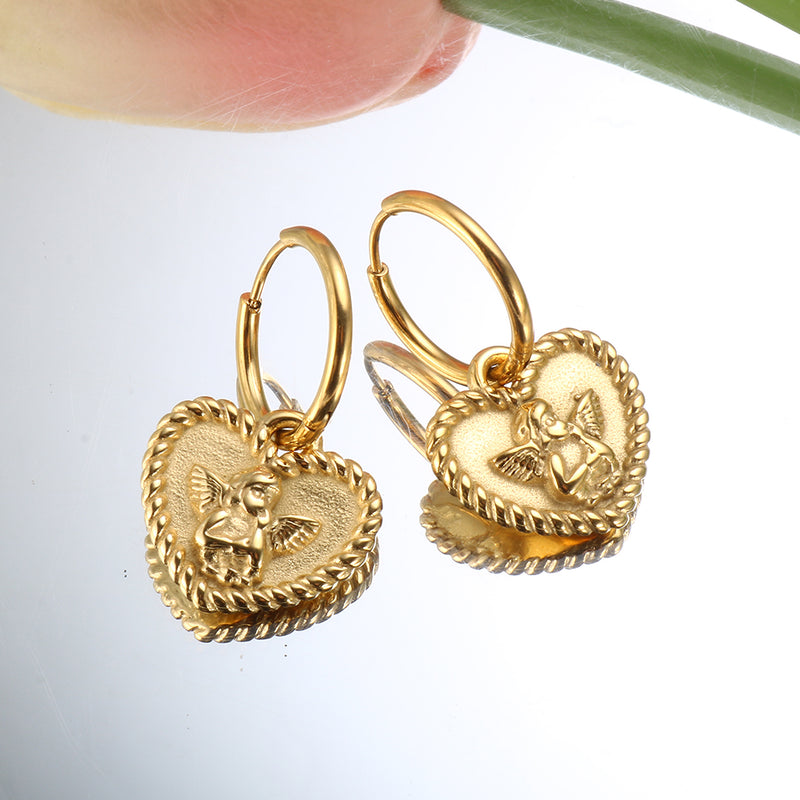 Cupid Angel Earrings