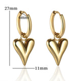 heart earrings