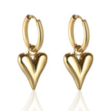 heart earrings