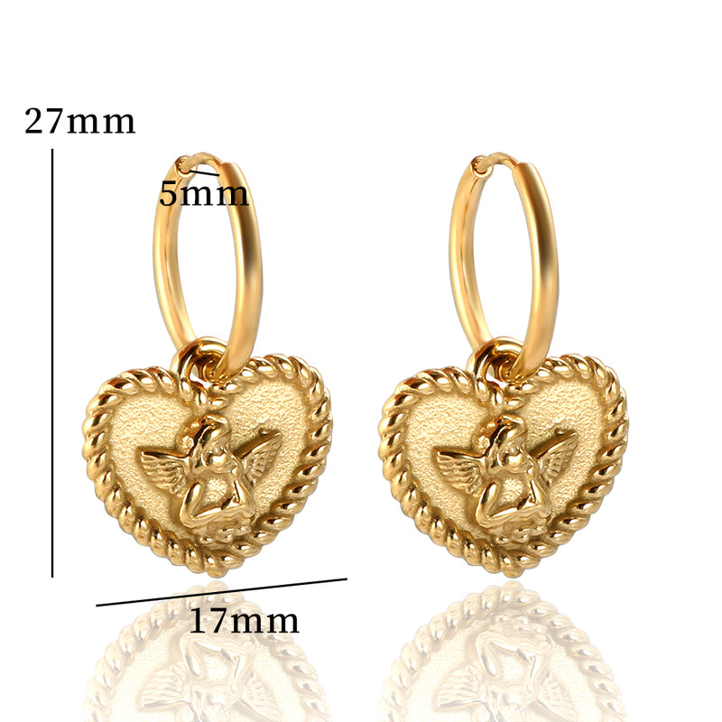 Cupid Angel Earrings