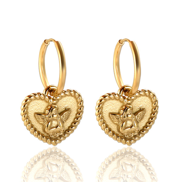 Cupid Angel Earrings