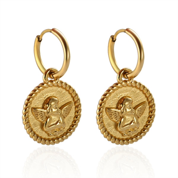 Cupid Angel Earrings