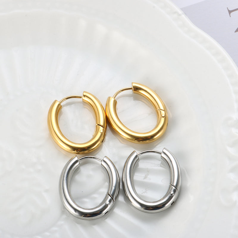 round wire earrings