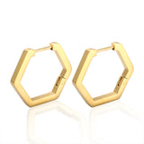 Hexagon Earrings