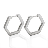 Hexagon Earrings