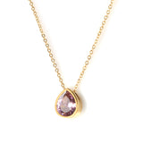 Waterdrop Zircon Necklace