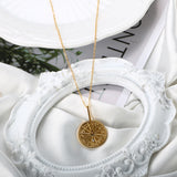 12 Constellation Disc Necklace