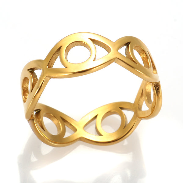 Openwork Devil's Eye Ring