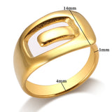 hollow design ring