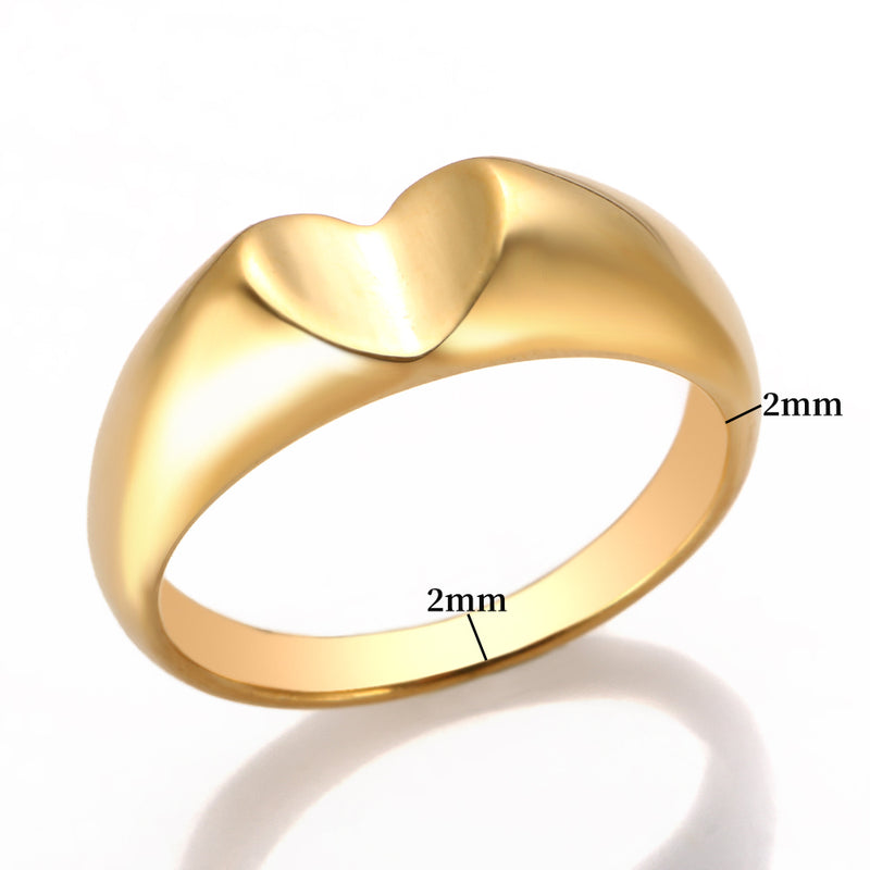 heart design ring