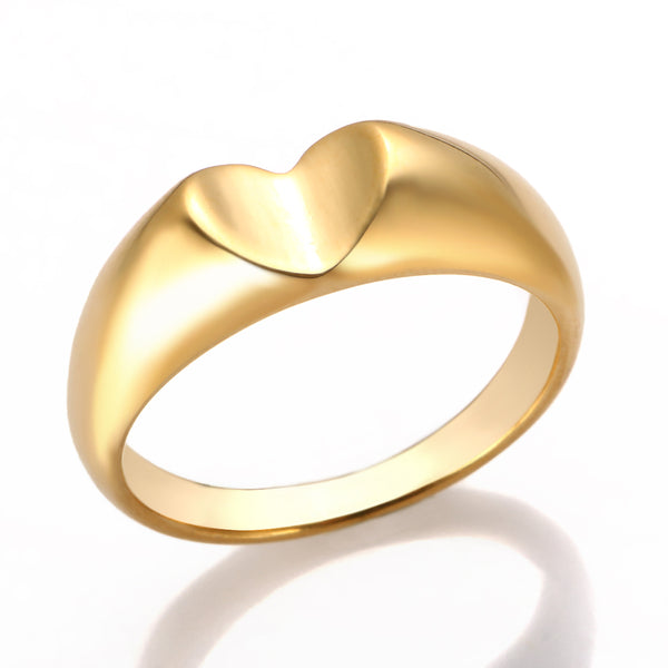 heart design ring