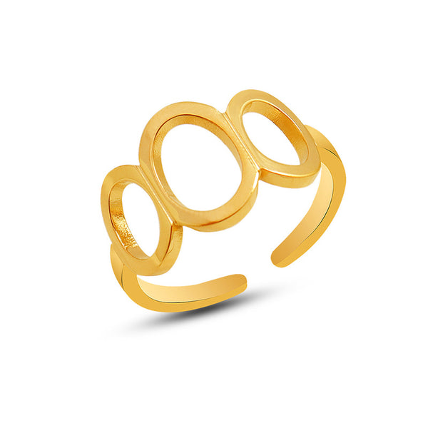 Oval Cutout Ring