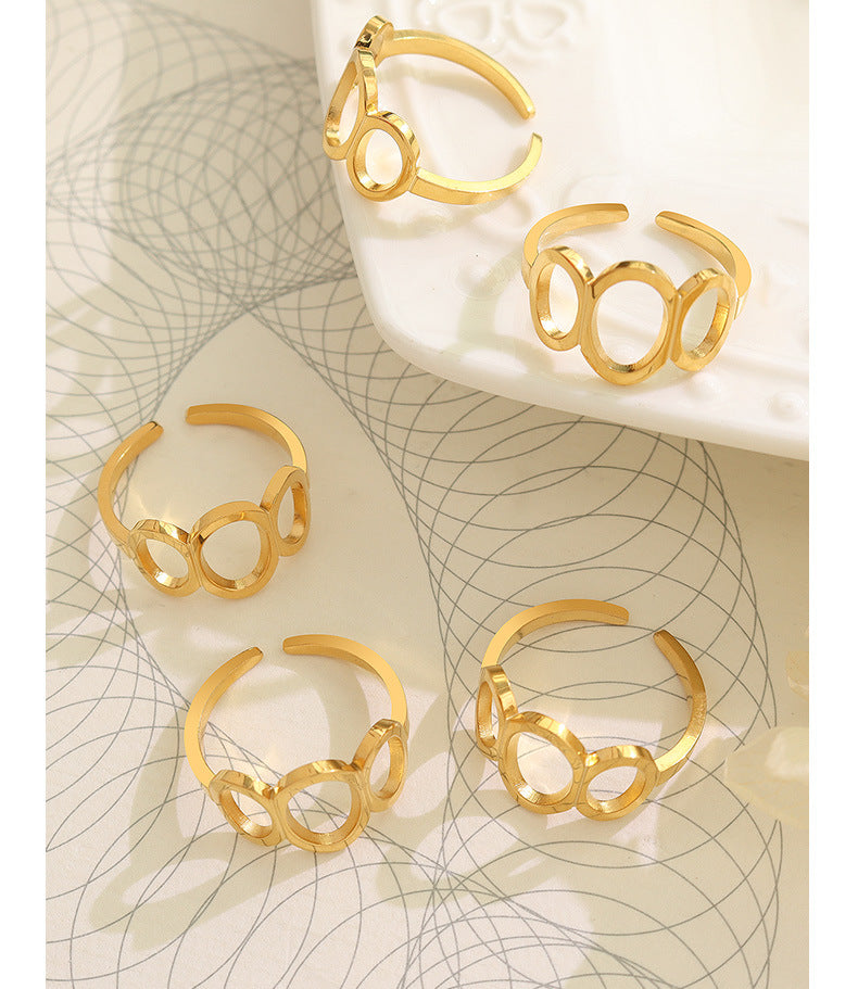 Oval Cutout Ring